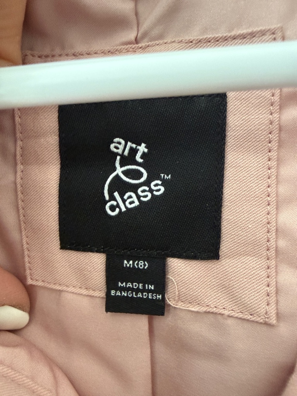 art class Pink Quilted Pullover Hooded Jacket - Picture 2 of 7